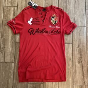 VIOLENTO Planner Premium Club Whistler Lake Canadian Pacific Ranges Shirt XL